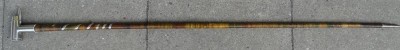 Auktion 339<br>wohl Reservistenstock, Griff aus Patronenhülsen, 1.WK, L-93 cm, Altersspuren [1]