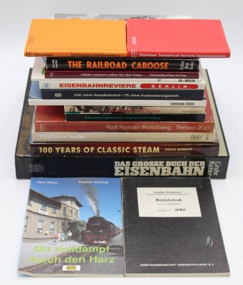 Auktion 339<br>15x div. Literatur über Eisenbahnen [1]