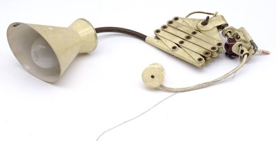Auktion <br>Alte Büro Tischlampe, Alters- und Gebrauchsspuren [1]