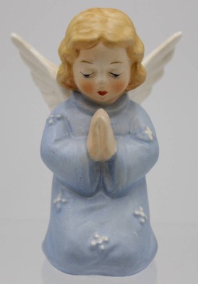 Auktion <br>Goebel-Weihnachtsengel, bemalt. H-9,5cm. [1]