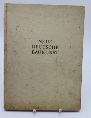 Auktion 340<br>Albert Speer, Neue Deutsche Baukunst, 1941, Altersspuren [1]