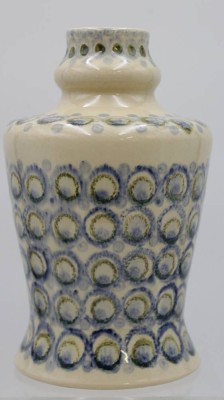 Auktion 361<br>Vase, Schwämmledekor, gemarkt, H-22cm. [1]
