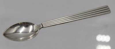 Auktion 340<br>Mokka-Löffel, Georg Jensen, Bernadotte, Sterling, 16gr., L-10,3cm [1]