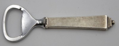 Auktion <br>Flaschenöffner, Georg Jensen, Pyramide, Sterling-Griff, L-11cm. [1]
