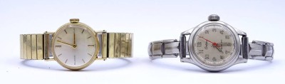 Auktion <br>Zwei Damen Armbanduhren, mechanisch, Werke laufen [1]