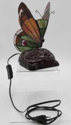 Auktion <br>Eine kleine Lampe als Schmetterling im Tiffany-Stil , neuzeitlich .  [1]