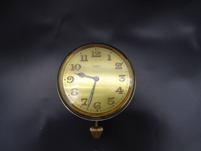 Auktion <br>Reiseuhr / Taschenuhr der Marke A.Bühler Lucerne Metallgehäuse läuft nicht Ø  74mm [1]
