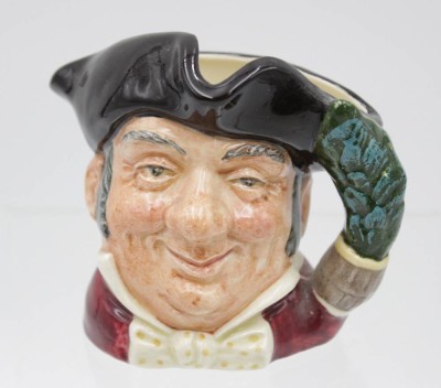 Auktion <br>figürl. Scherztasse, Royal Doulton, Mine Host, H-9,5cm. [1]