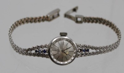Auktion 341<br>Damen-Armbanduhr, Anker 080, 333er WG, Gesamt 14,8gr., L-17cm D-2cm. [1]