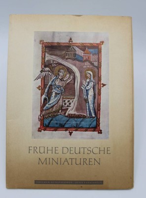 Auktion <br>Mappenwerk, Frühe deutsche Miniaturen, 1962, kompl. [1]