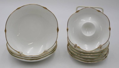 Auktion <br>4x kl. Schalen sowie 6x Eierbecher, Heinrich/V&B, Paloma Picasso, La Rotonda, D-14cm und D-11,5cm. [1]