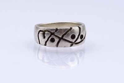 Auktion 370<br>925er Silberring, 5,8g., RG 55 [1]