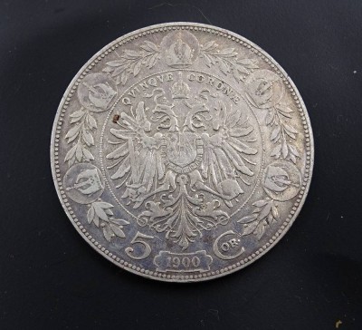 Auktion <br>5 Kronen 1900, Franz I, Österreich [1]