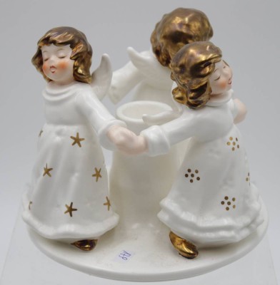 Auktion <br>Engels-Reigen, Goebel, ca. H-12,7cm D-14,5cm. [1]