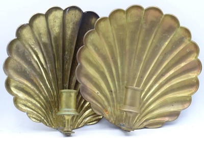 Auktion <br>2x Wandblaker, Punktgravur 