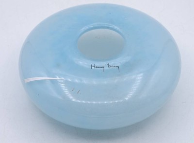 Auktion <br>Designer Glasvase, 