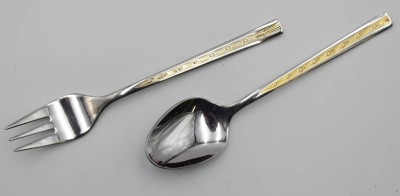 Auktion <br>Besteck für 12 Personen, 75 Teile, 1x Essgabel fehlt [1]