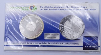 Auktion <br>10 Euro 2006 Fussball WM [1]