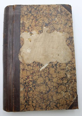 Auktion 343<br>Censur-Buch 1859/60, handschriftlich, Altersspuren [1]