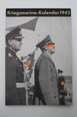 Auktion <br>Kriegsmarine-Kalender 1942, kompl. [1]