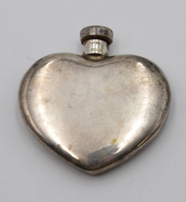 Auktion <br>herzförmiger Flacon, 925er Silber, gemarkt 
