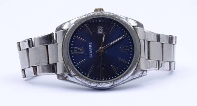 Auktion <br>Herren Armbanduhr 