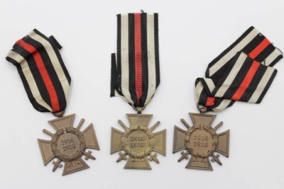 Auktion <br>3 KTK's mit Schwertern sowie Urkunden [1]