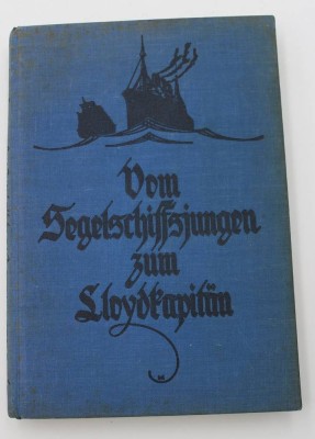 Auktion <br>Otfried v. Hanstein, Vom Schiffsjungen zum Lloydkapitän, 1929, Gebrauchsspuren [1]