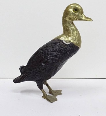 Auktion <br>Ente, tw. Messing, H. 23cm [1]