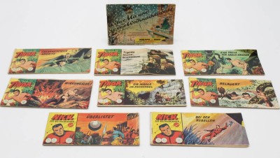 Auktion <br>9x kl. Comics, u.a. Tibor, Nick, 50er/60er Jahre [1]