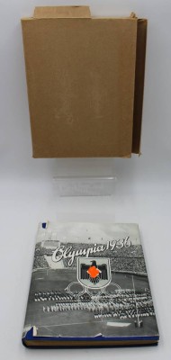 Auktion <br>Sammelalbum, Olympia 1936, Band 2, einige Bilder lose anbei, Vollständikeit nicht geprüft. [1]