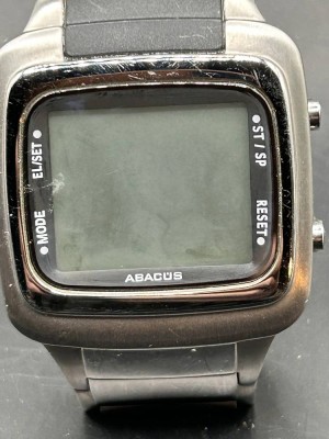 Auktion 371<br>schwere Quarz Armbanduhr 