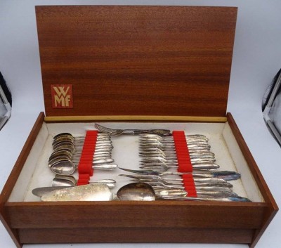 Auktion 357<br>55   tg. Besteck 