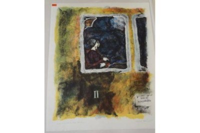Auktion 360<br>Michele MAINOLI, 1966 (1927-1991) betitelt Pavia Alessandria, Litho, BG 55x45 cm [1]