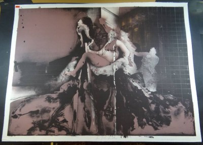 Auktion 360<br>Peter PAUL (1943-2013) , grosse Lithographie 
