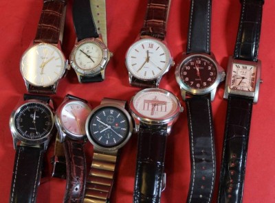 Auktion 345<br>9x div Quartz Armbanduhren, nicht überprüft [1]