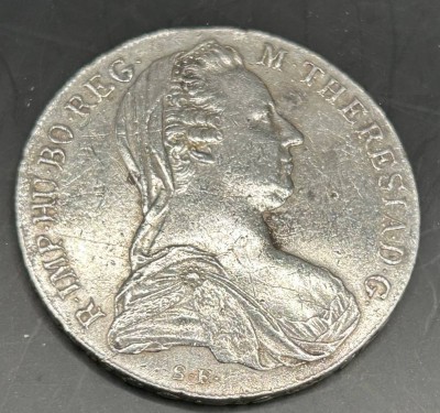 Auktion 345<br>Maria Theresientaler, Silber, 27,9 gr [1]