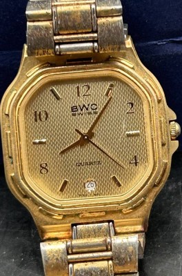 Auktion 359<br>BWC Swiss Quartz Armbanduhr, nicht überprüft [1]