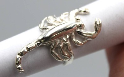 Auktion 347<br>9256er Silber-Ring, Skorpion, 6,5gr., RG 52 [1]