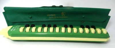 Auktion 347<br>Hohner Melodica Soprano in Etui, gut erhalten, L-33 cm [1]