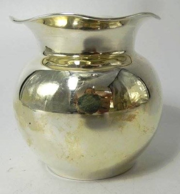 Auktion 347<br>Silbervase-835-, H-7,5 cm, 54,6 gr. [1]