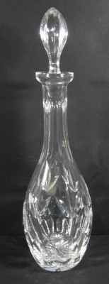 Auktion <br>hohe, schlanke Kristall-Karaffe, H-38 cm [1]