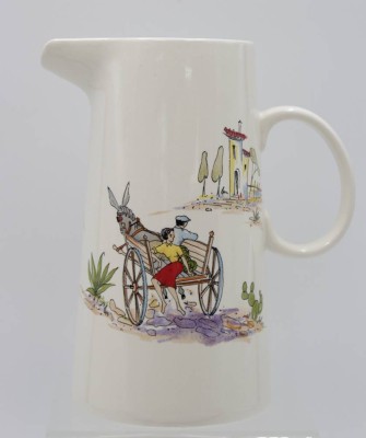 Auktion 348<br>hoher Saftkrug, Melitta, 50er Jahre, H-21,5cm [1]