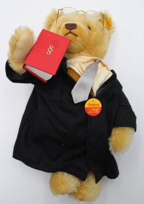 Auktion 348<br>Teddy, Steiff, Anwalt, kompl. , Nr. 028571,  Kippstimme [1]