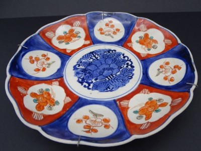Auktion 348<br>Imari Teller, China, D-21 cm [1]