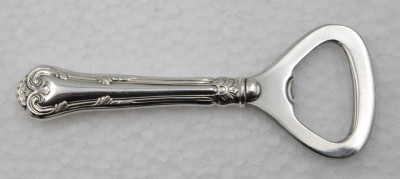Auktion <br>Flaschenöffner, 830er Silbergriff, Cohr, L-10cm [1]