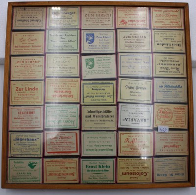 Auktion <br>Sammlung Streichhölzer, 35 Schachteln, älter [1]