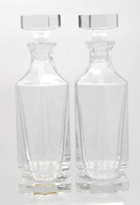 Auktion 348<br>Karaffen-Paar, Kristall, ca. H-27,5cm [1]