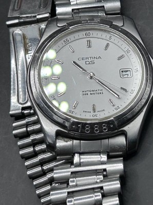 Auktion 371<br>Herren Armbanduhr CERTINA DS TRIONYX SAPPHIRE CRYSTAL 200 M gute Funktion und gut erhalten, B-4 cm [1]