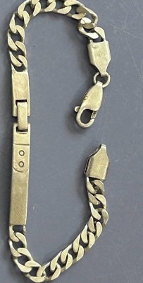 Auktion 348<br>Silber-Armkette-800-,L-18,5 cm, 9,7 gr [1]